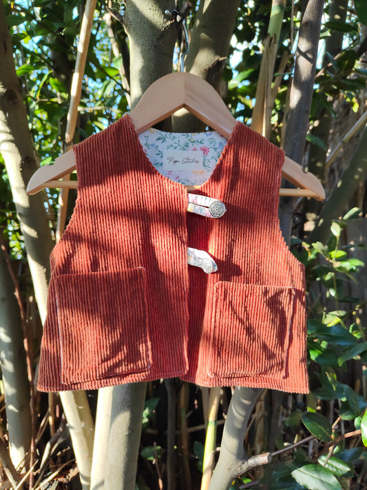 Size 1 Corduroy Vest